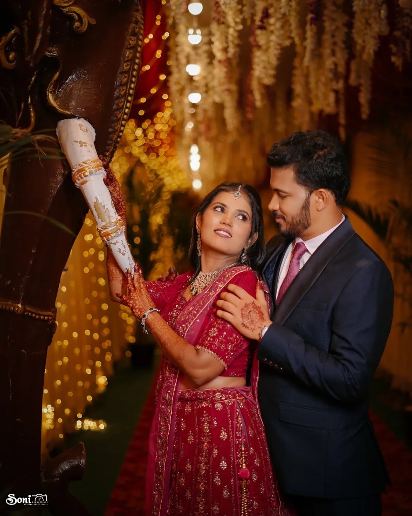 Wedding couple portrait — Soni Productions
