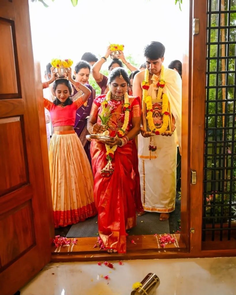 Griha Pravesh — entering the new home