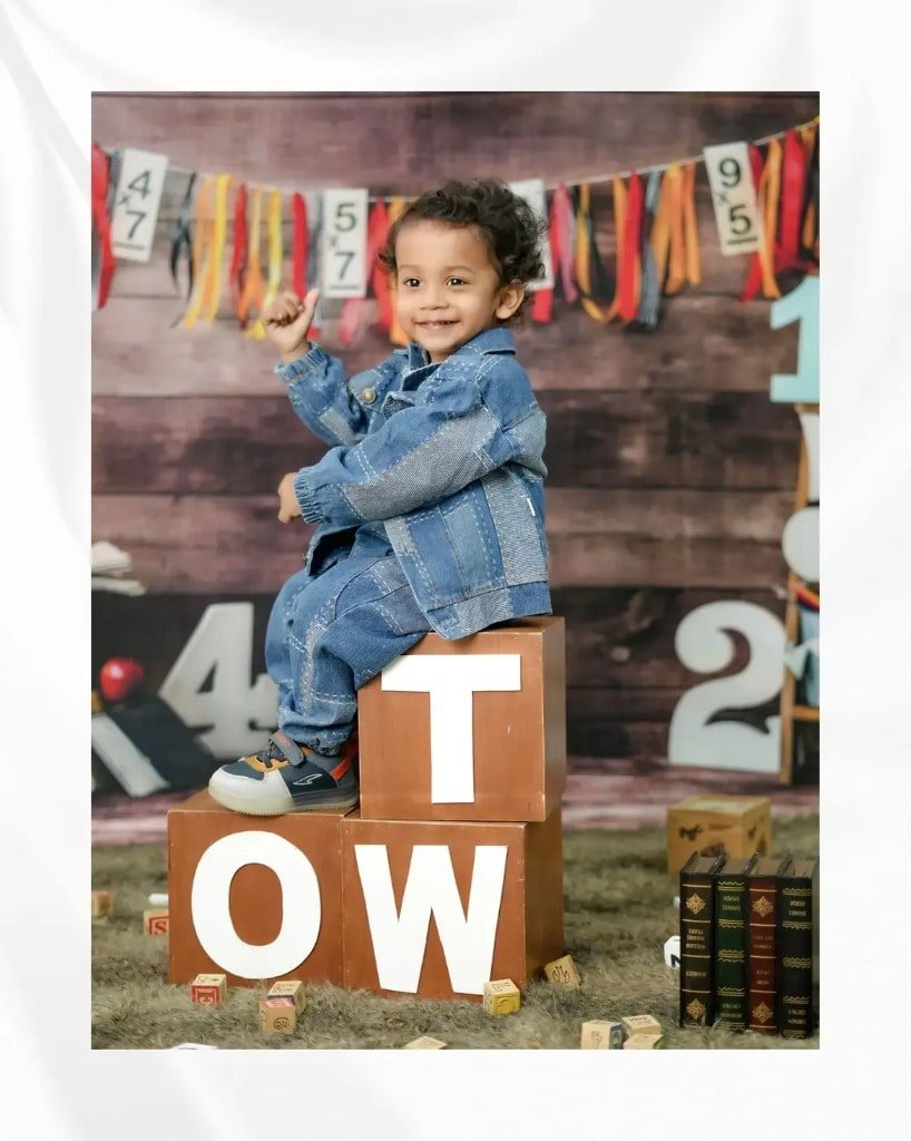 Second birthday milestone session
